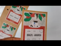 สติ๊กเกอร์บรรจุภัณฑ์แบบพิมพ์แบบ Flexo แบบกันน้ําที่บุคคลสอดคล้อง สําหรับสติ๊กเกอร์สินค้าที่กําหนดเอง