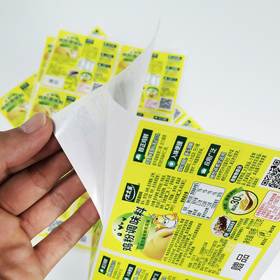 ฉลากกาวอาหาร Avery Dennison Pantone CMYK Digital Print Labels