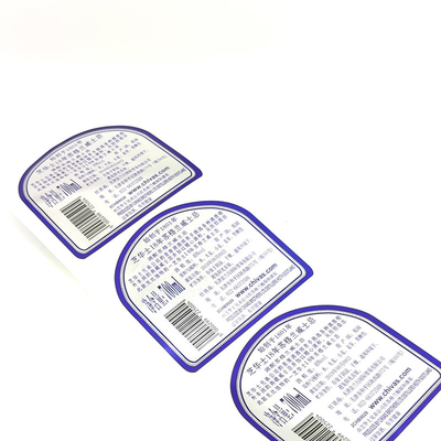 ฉลากไวน์กาวลายนูน Pantone CMYK ฉลากขวดไวน์กาว