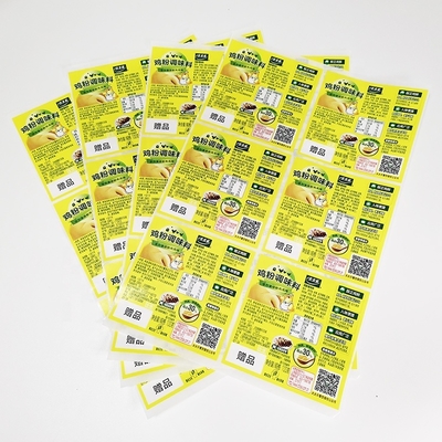 สีเต็ม / Pantone / CMYK สติ๊กเกอร์สติ๊กเกอร์สติ๊กเกอร์สติ๊กเกอร์ที่พิมพ์ด้วยออฟเซต / เทคโนโลยีพิมพ์ดิจิตอล