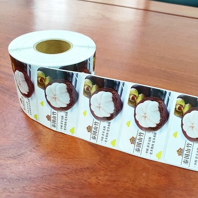MOQ 1000pcs โต๊ะติดอาหาร พร้อมการพิมพ์ CMYK ในรูปร่างสี่เหลี่ยม