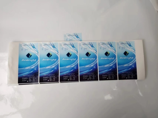 สติ๊กเกอร์บรรจุภัณฑ์แบบตัดลวดลายแบบแผ่นสับติดตัวเองที่สามารถปรับแต่งได้