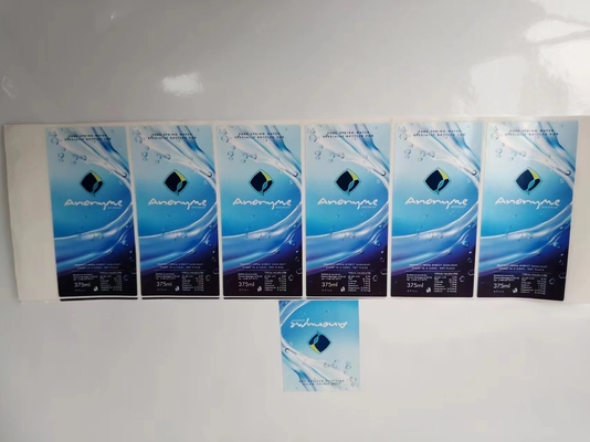สติ๊กเกอร์บรรจุภัณฑ์แบบตัดลวดลายแบบแผ่นสับติดตัวเองที่สามารถปรับแต่งได้